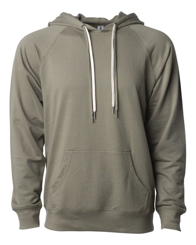 Lightweight Loopback Terry Hooded Sweatshirt