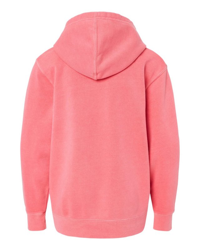 Youth Midweight Pigment Dyed Hooded Pullover