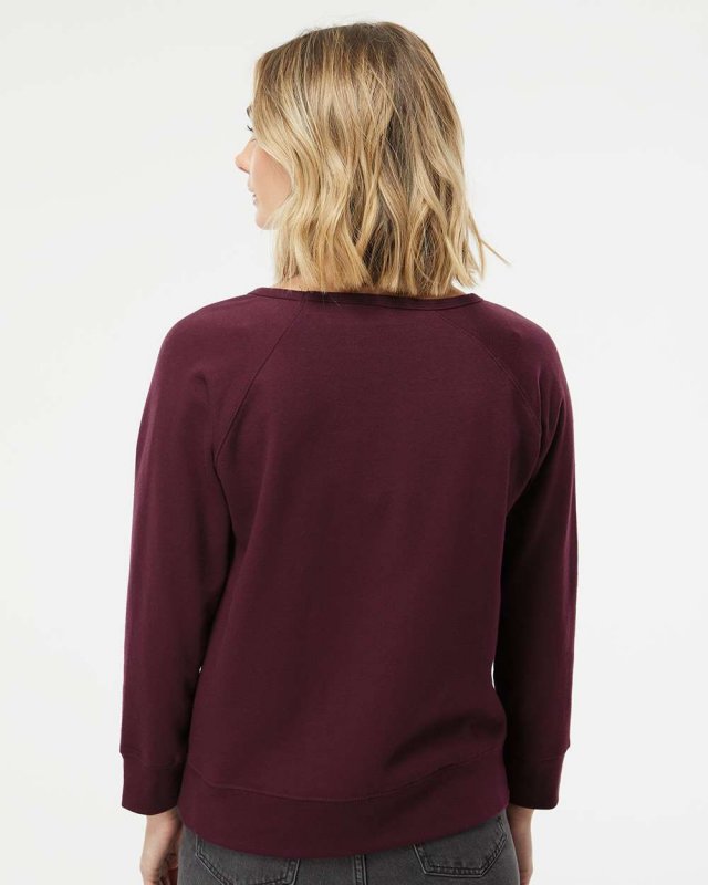 Women’s Lightweight Capped Neck Crew