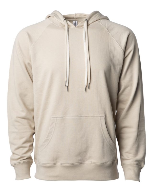 Lightweight Loopback Terry Hooded Sweatshirt