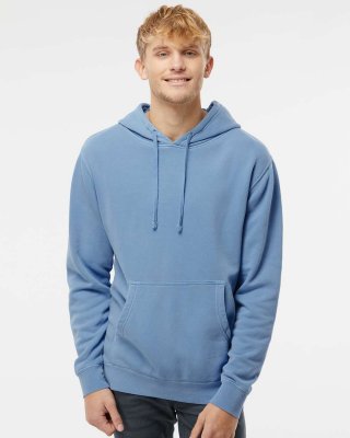 Unisex Midweight Pigment Dyed Hooded Pullover