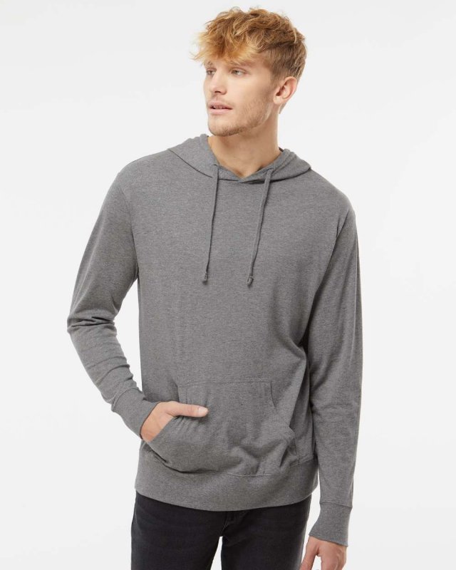 Lightweight Jersey Hooded Pullover