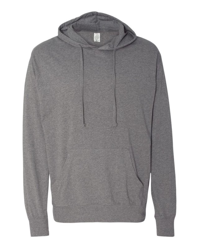 Lightweight Jersey Hooded Pullover