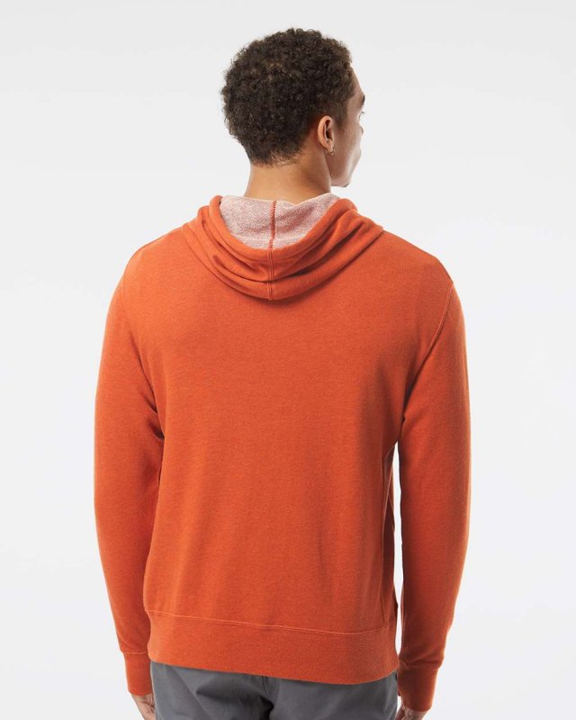 Unisex Heather French Terry Hooded Pullover