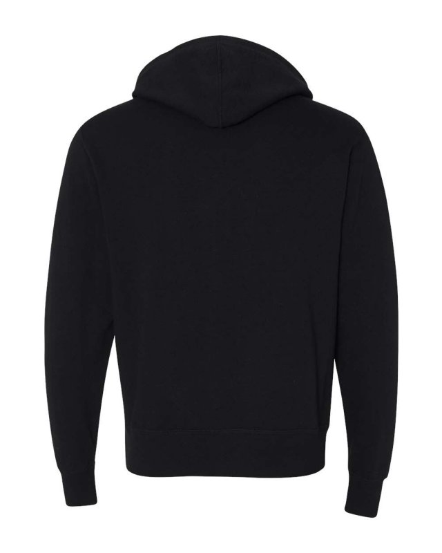 Unisex Heathered French Terry Full-Zip Hooded Sweatshirt