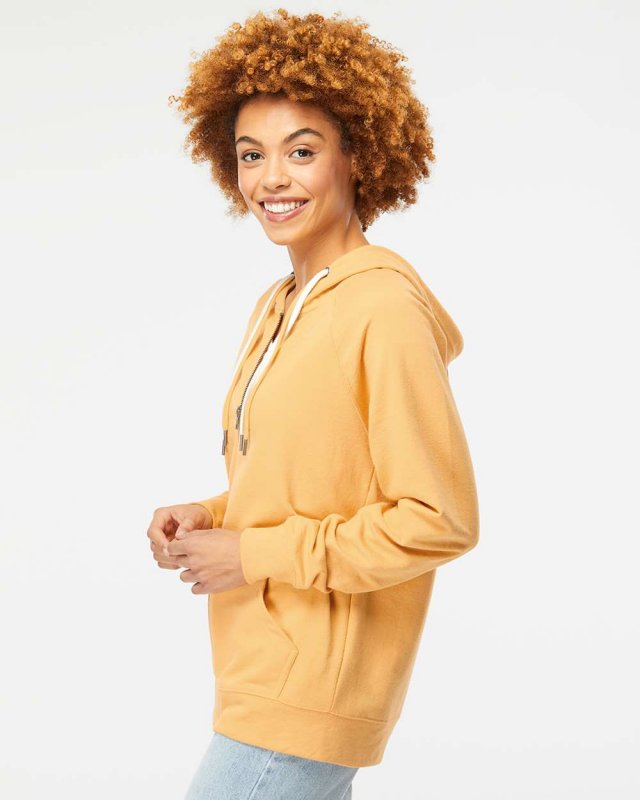 Lightweight Loopback Terry Full-Zip Hooded Sweatshirt