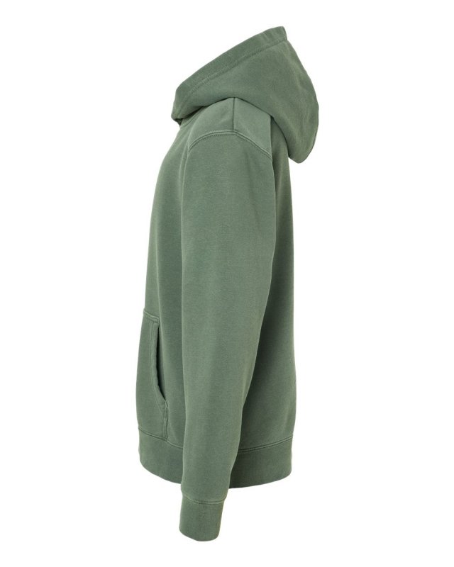 Youth Midweight Pigment Dyed Hooded Pullover