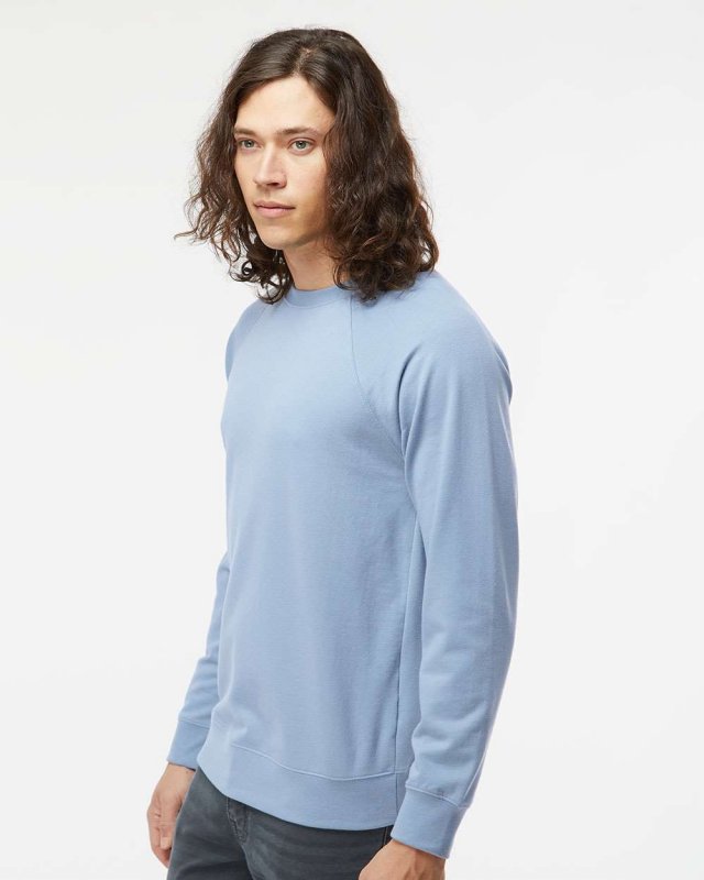 Unisex Lightweight Loopback Terry Crew