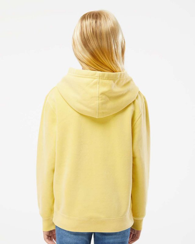 Youth Midweight Pigment Dyed Hooded Pullover