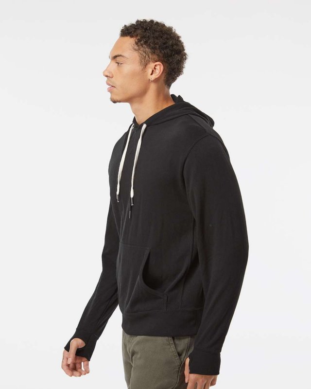 Unisex Heather French Terry Hooded Pullover