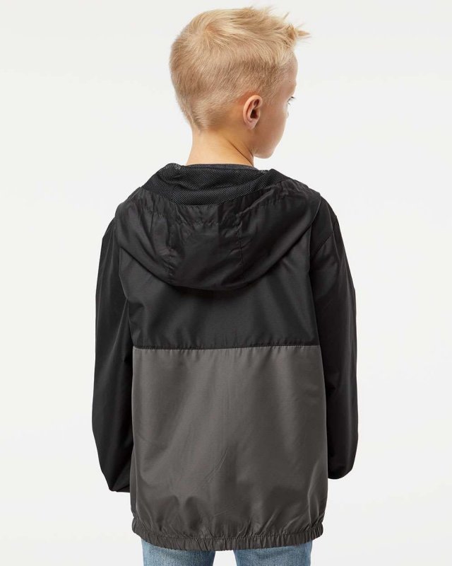 Youth Lightweight Windbreaker Full-Zip Jacket