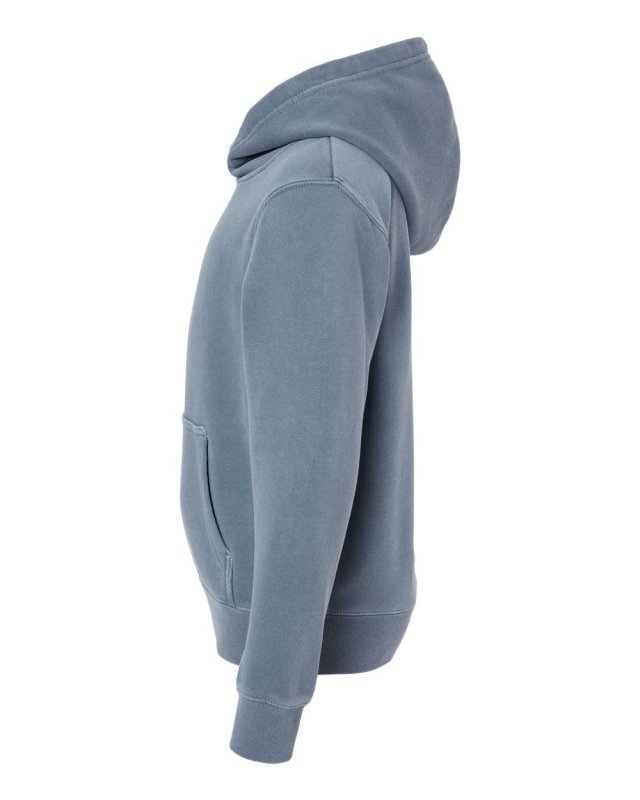 Youth Midweight Pigment Dyed Hooded Pullover